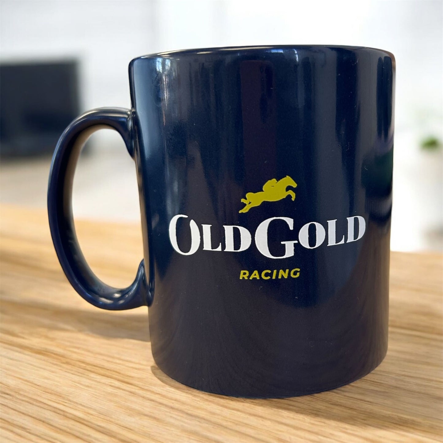 Old Gold Racing Mug