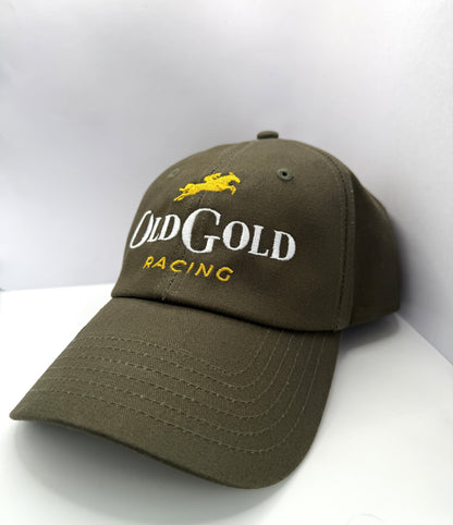 Old Gold Racing Caps